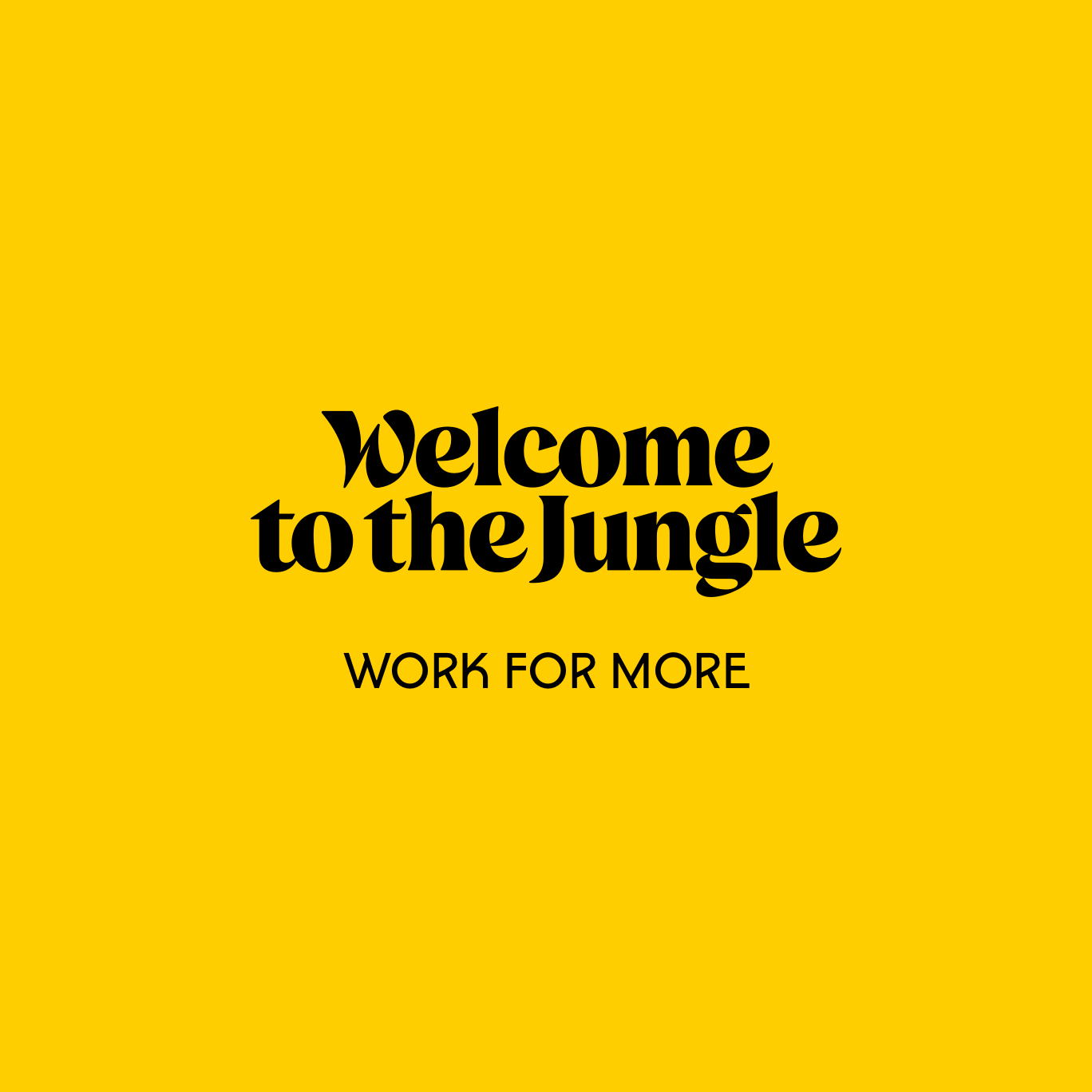 Logo Welcome To The Jungle