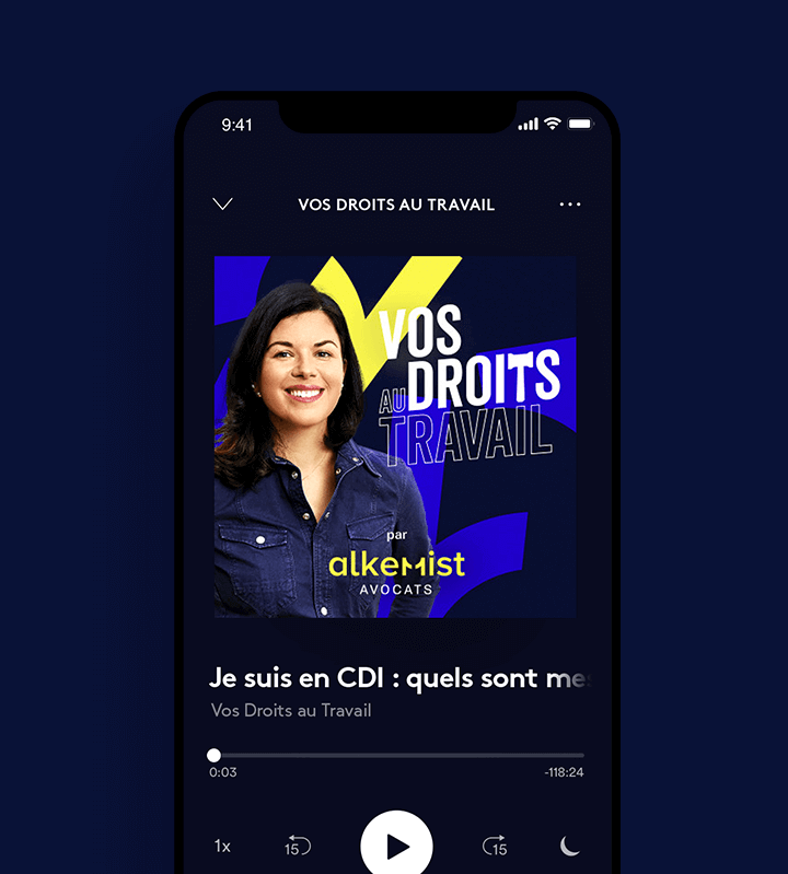 Visuel du podcast Vos Droits au Travail